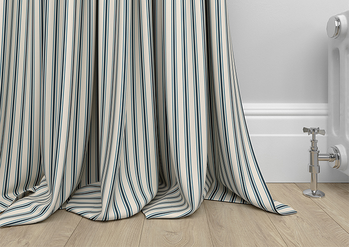 The British Stripe Co. Mary, Polzeath No.2 - Made to Measure Curtains - Image 6